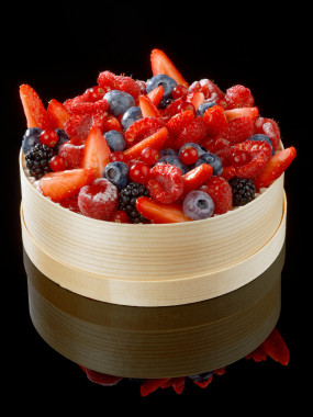 Tiramisu fruits rouges à partager